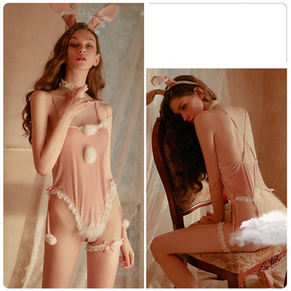 Bunny Girl Night Dress 4PC Set