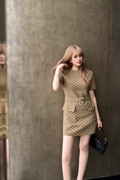 Gucci Brown Jumpsuit