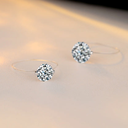 1 Carat 2 Carats Mermaid Tear Moissanite Ring