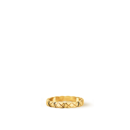 Chanel Coco Crush Ring Quilted Motif
