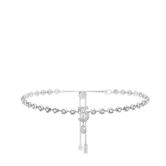 Chanel Eternal N鎺� Diamond Line Necklace