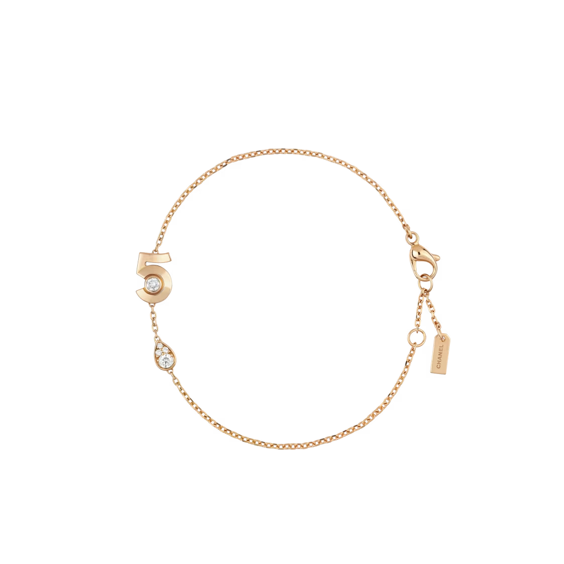 Chanel Extrait de N鎺� Bracelet Diamond