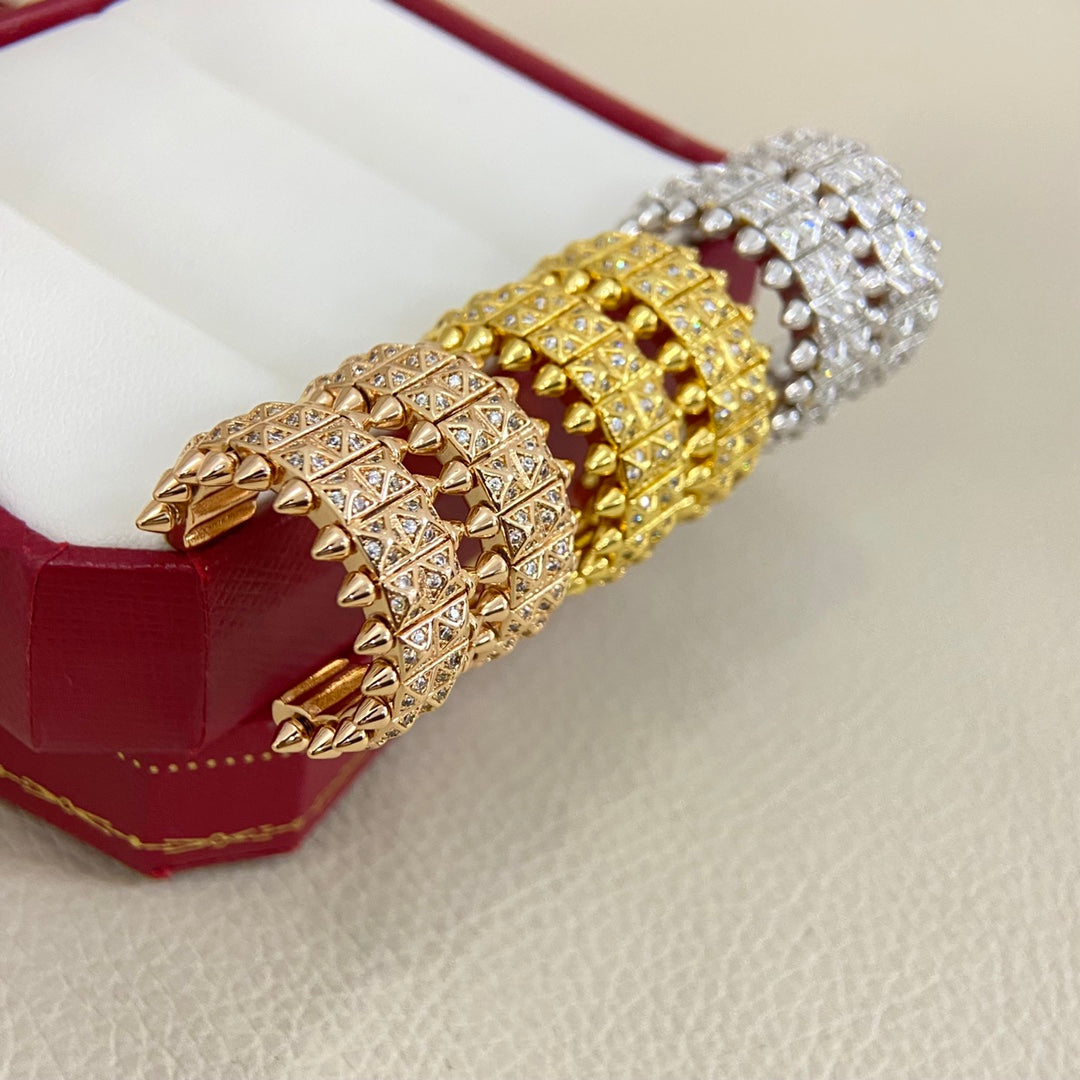 Cartier Clash de Cartier Hoop Diamond Earrings