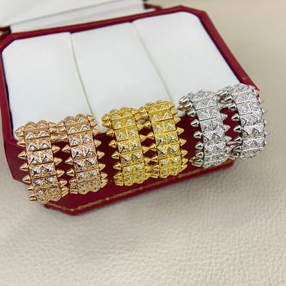 Cartier Clash de Cartier Hoop Diamond Earrings