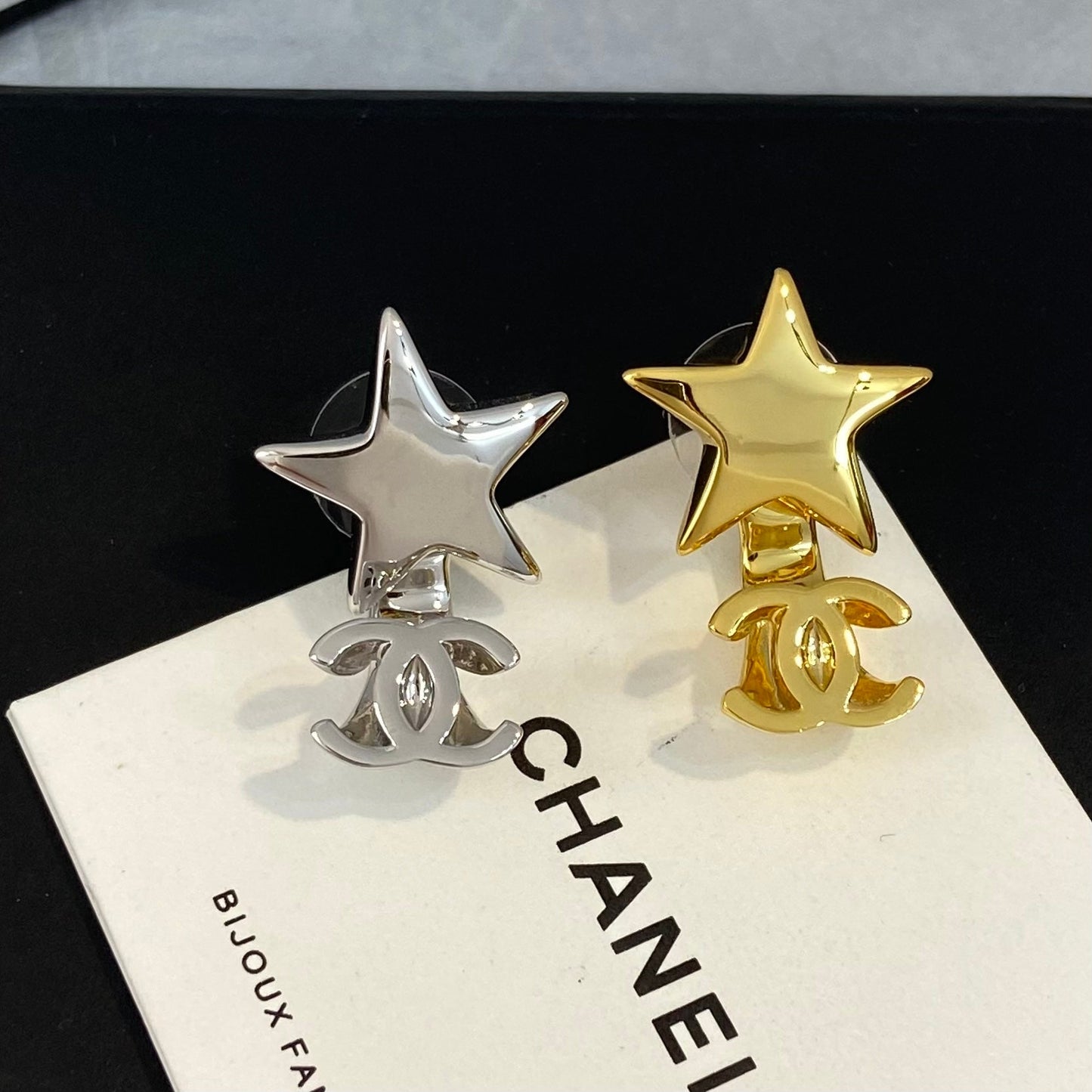 Chanel Star Earrings