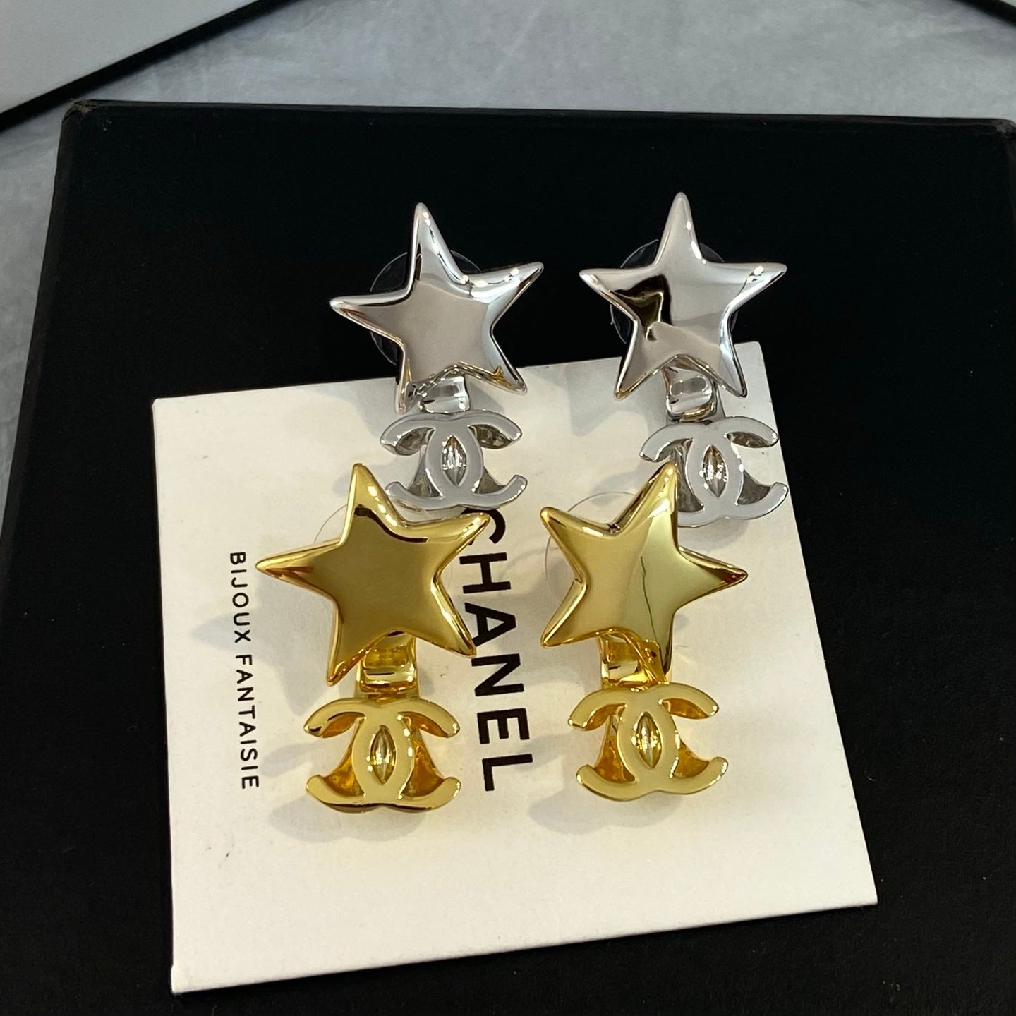 Chanel Star Earrings